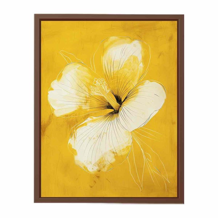 Yellow Flower  Art Painting