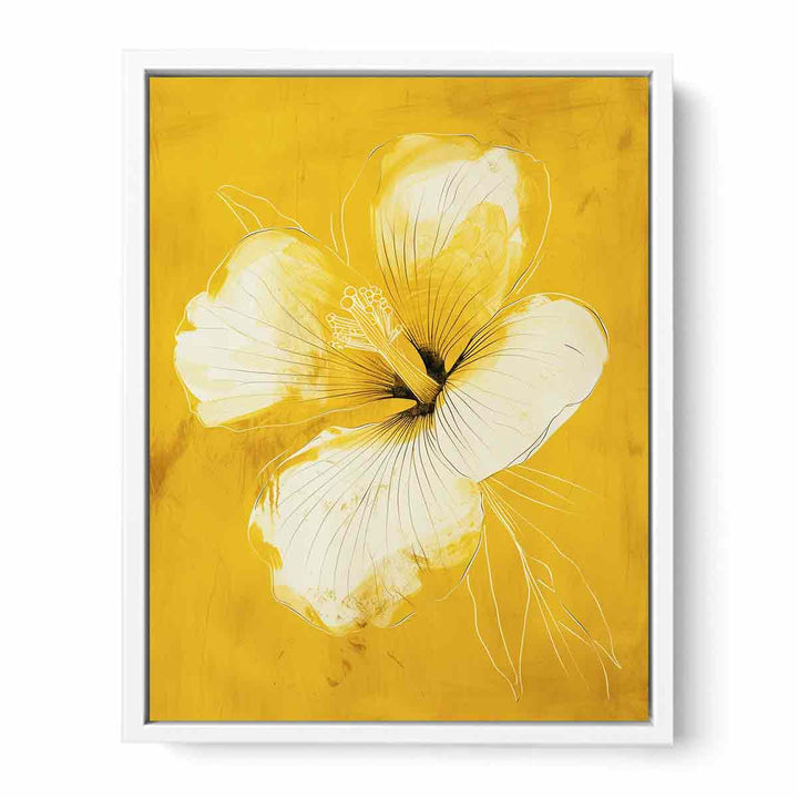 Yellow Flower  Art Painting