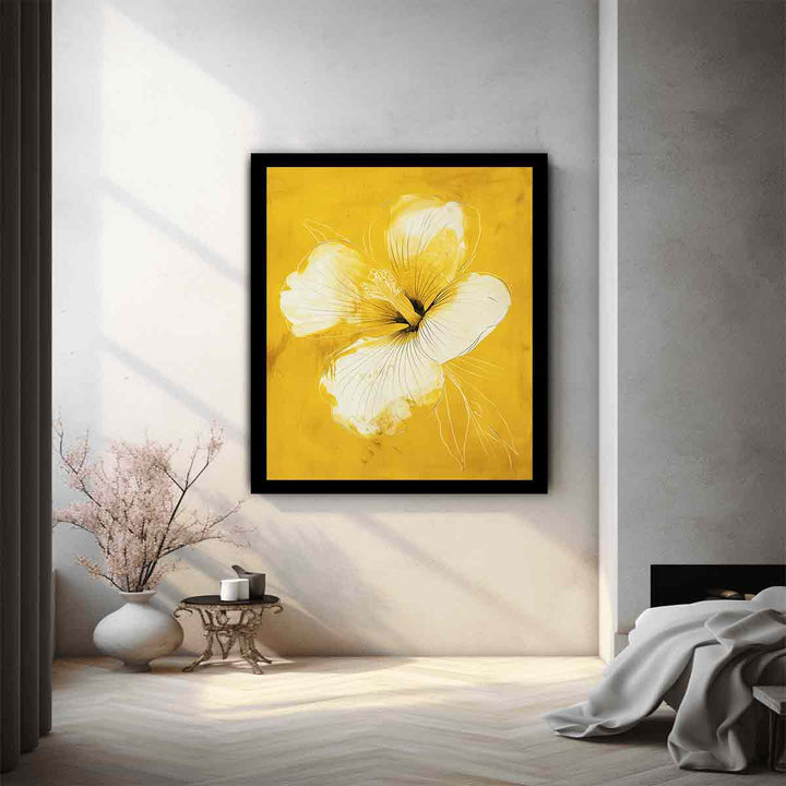 Yellow Flower  Art Print