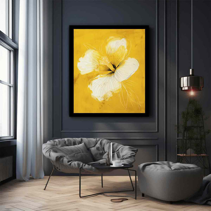 Yellow Flower  Art Print