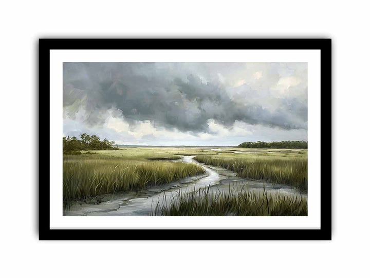 Coastal Lowlands In South Carolina framed Print