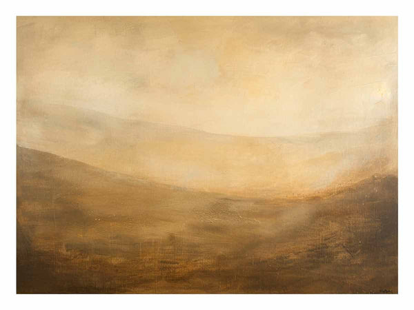 Abstract Landscape Hill Art Print