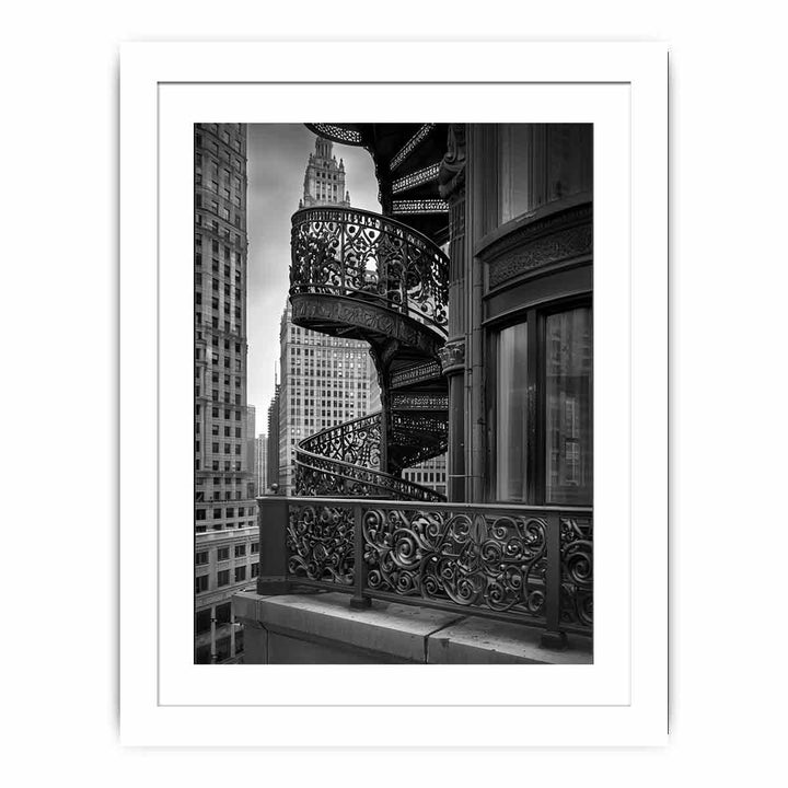 Go Up framed Print