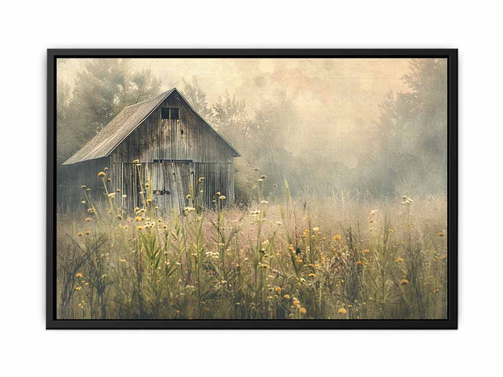 Old Barn canvas Print