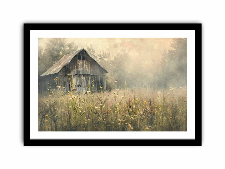 Old Barn framed Print