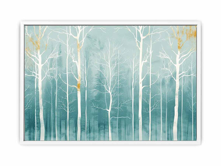 White Trunk Painting