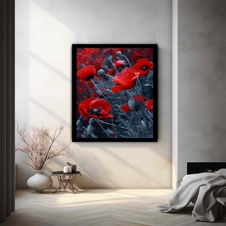 Red  Poppies Art Print