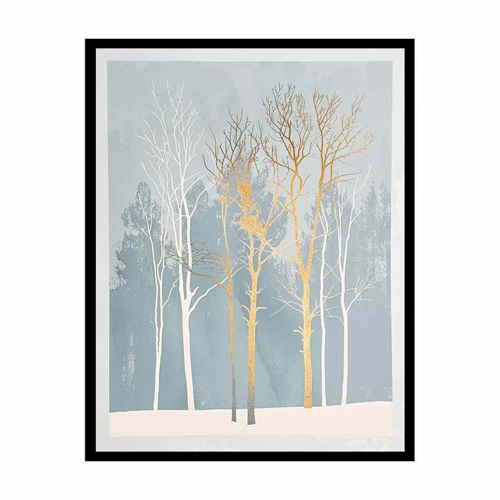 White Tree canvas Print