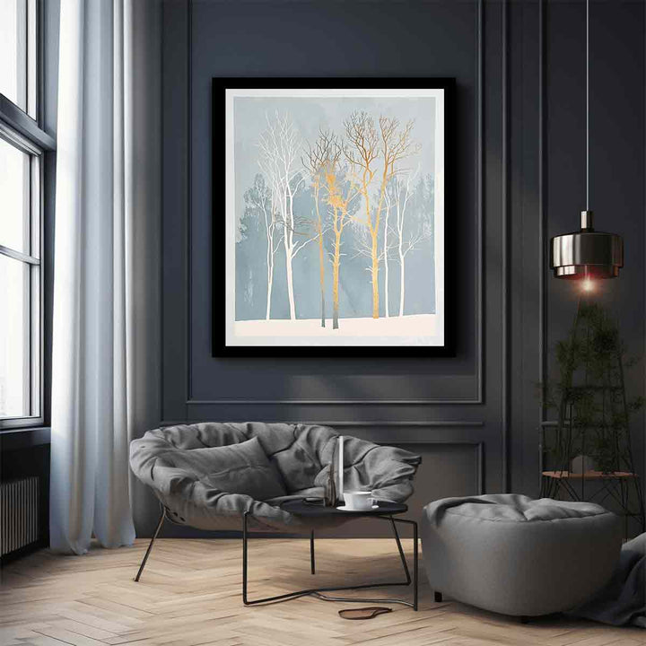 White Tree Art Print