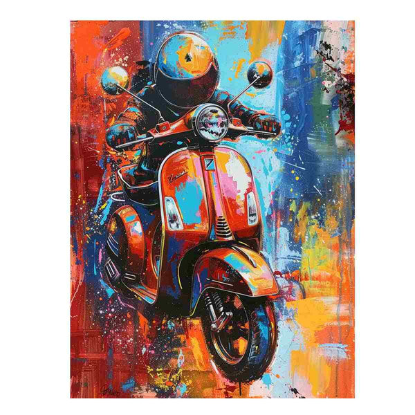 Scooter Art Art Print