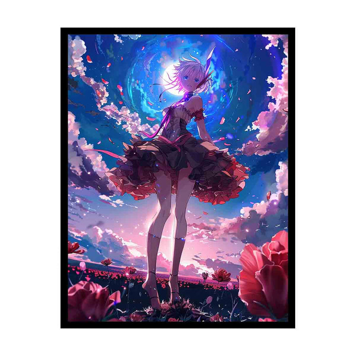 Anime Big Day canvas Print