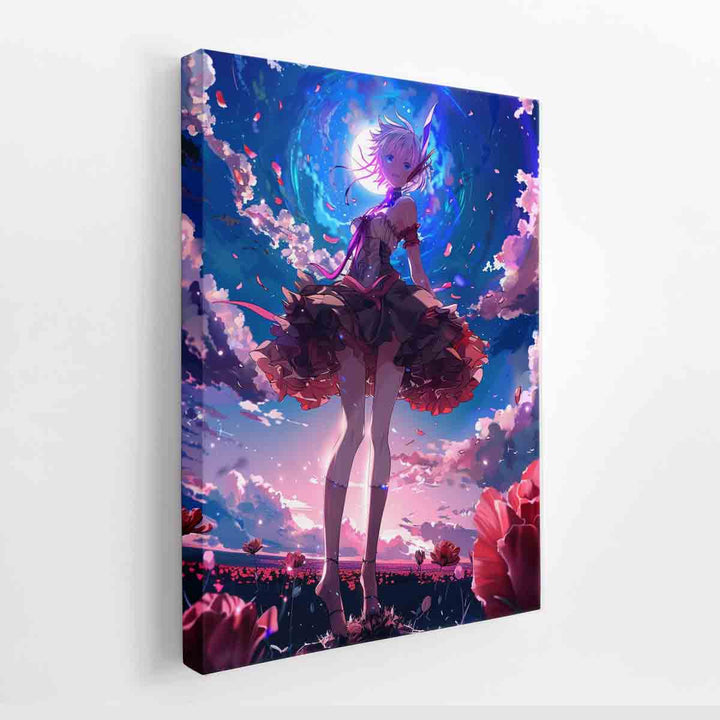 Anime Big Day canvas Print