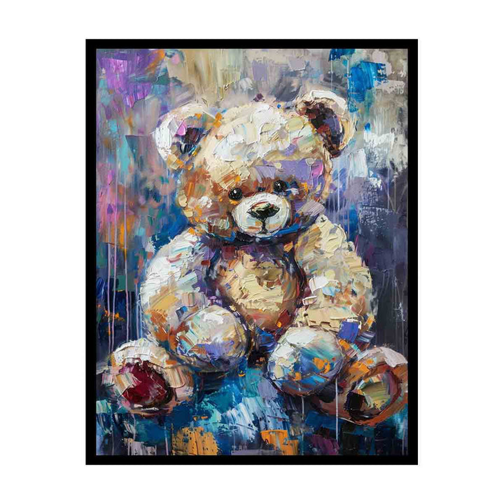 Teddy Bear canvas Print