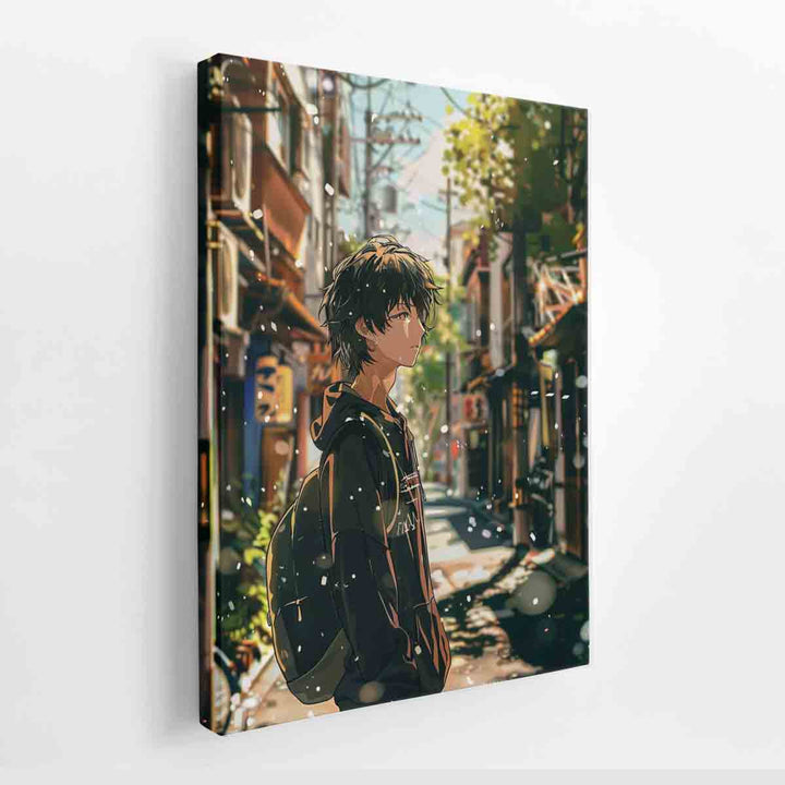 Anime Boy canvas Print