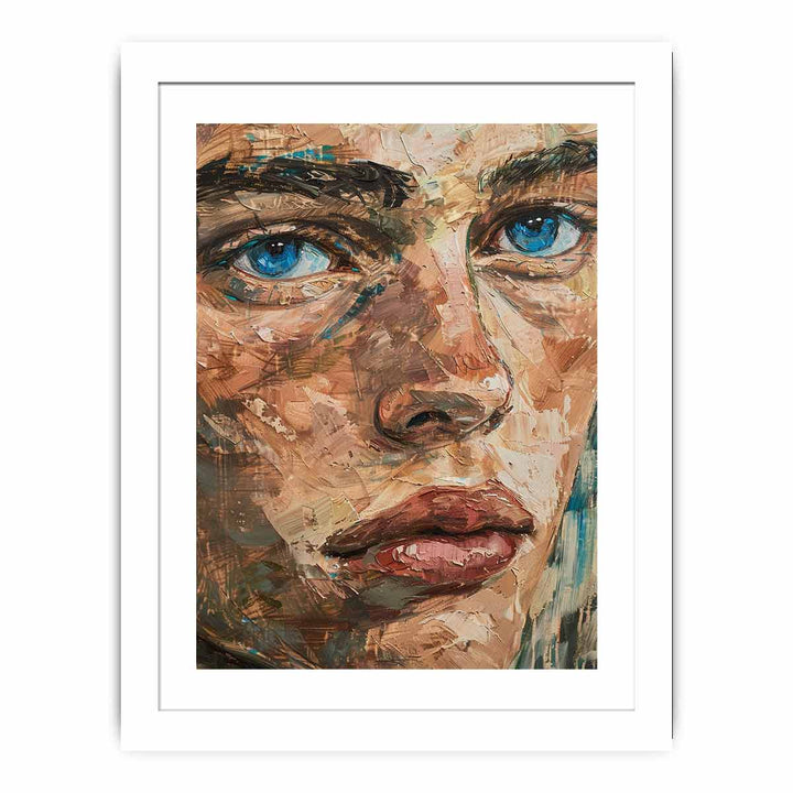 Yong Man framed Print