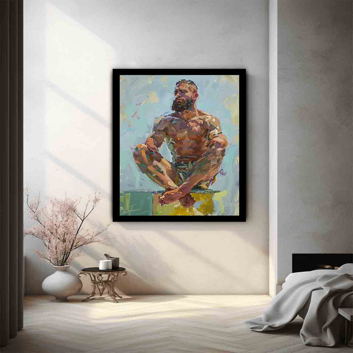 Morning Man Art Print