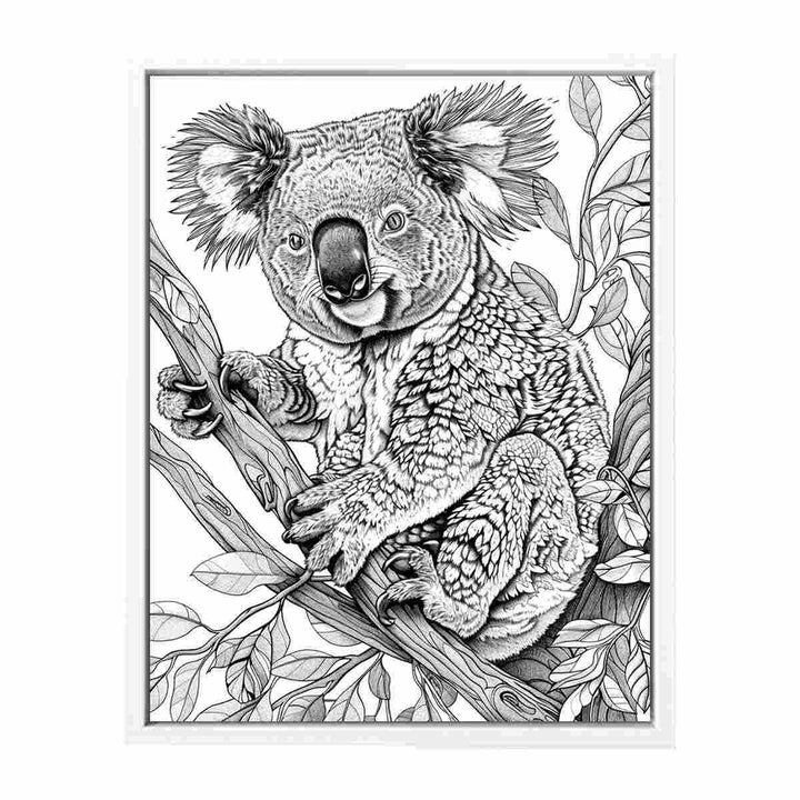 Color Me Koala Painting