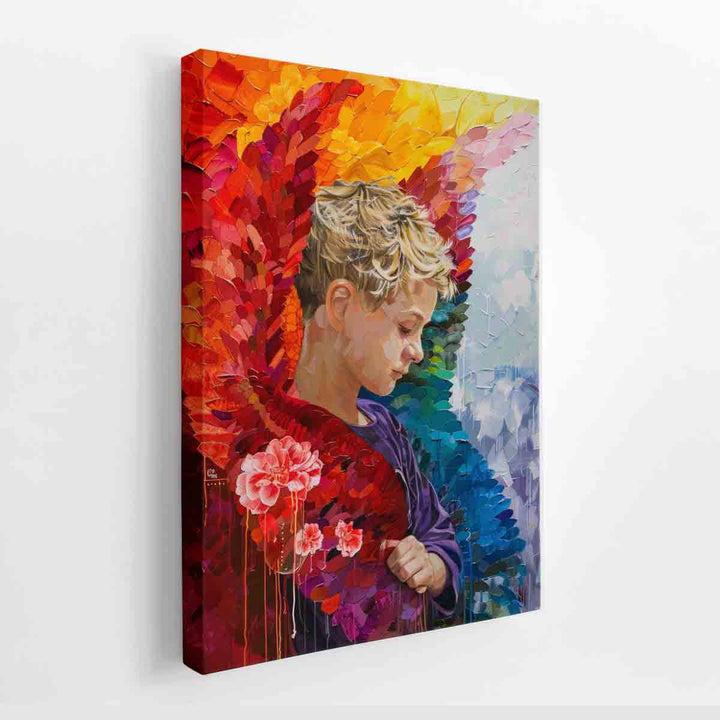 Rainbow Boy canvas Print