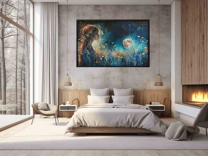 Beautiful Moon  Art Print