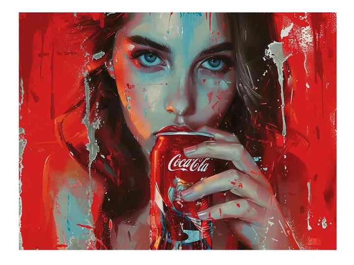 Coca Cola  Art Print