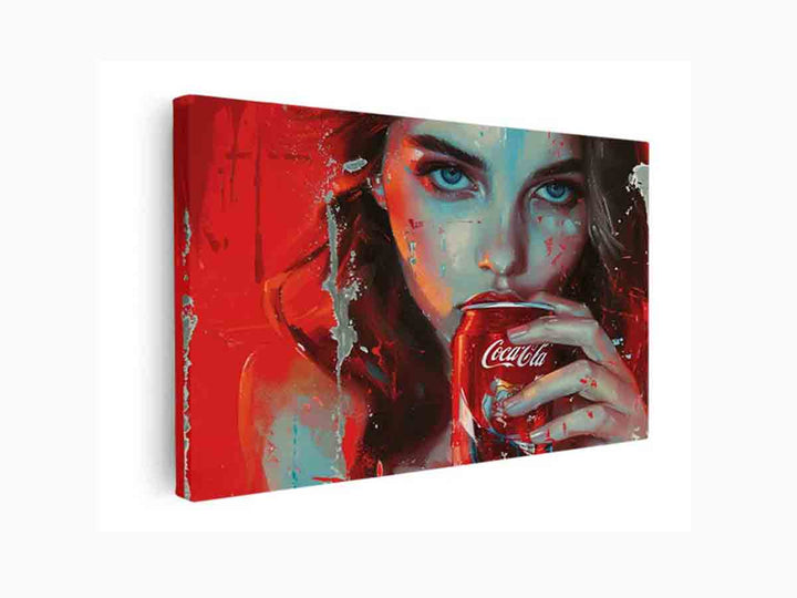 Coca Cola  Art canvas Print