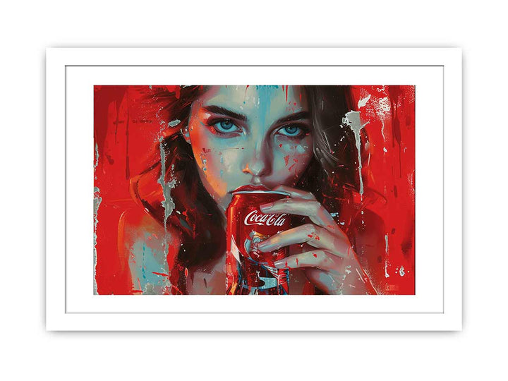 Coca Cola  Art framed Print