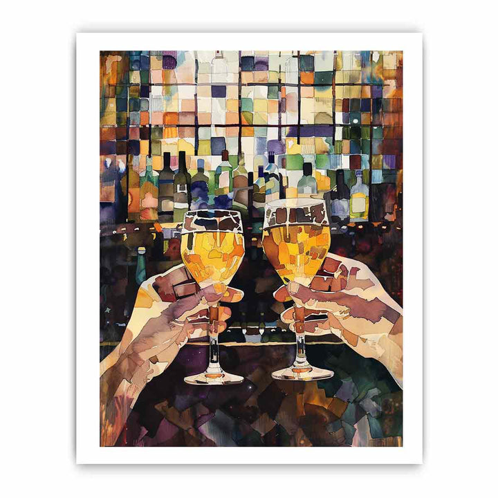 Cheers  framed Print