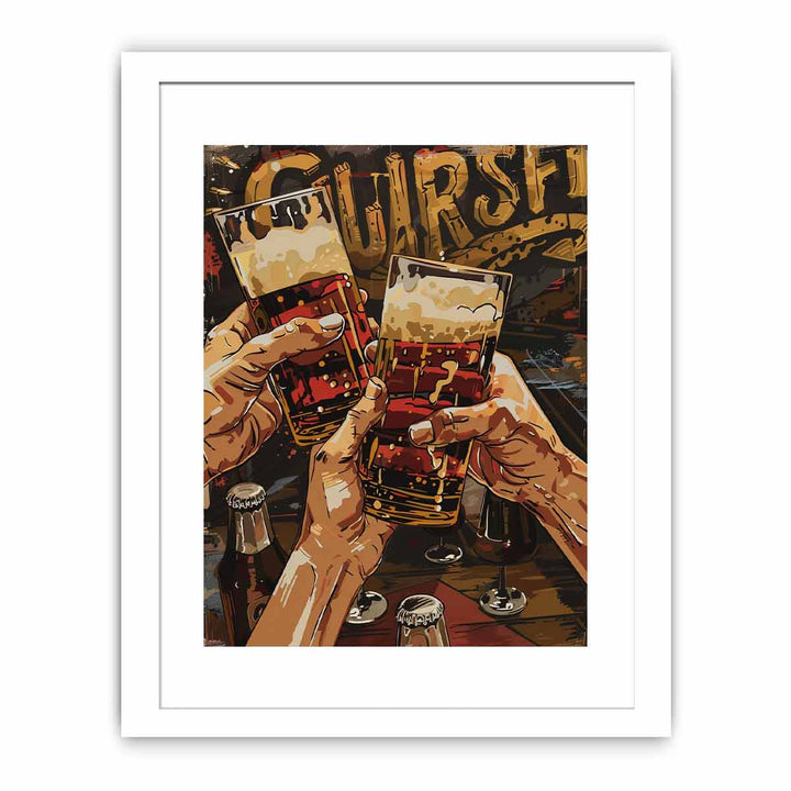 Cheers  framed Print