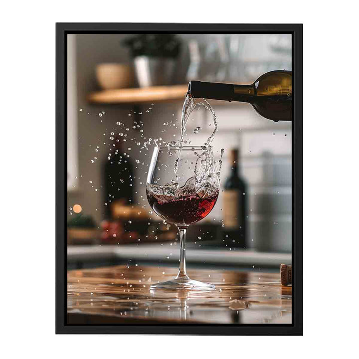 Red Wine  Art Print canvas Print