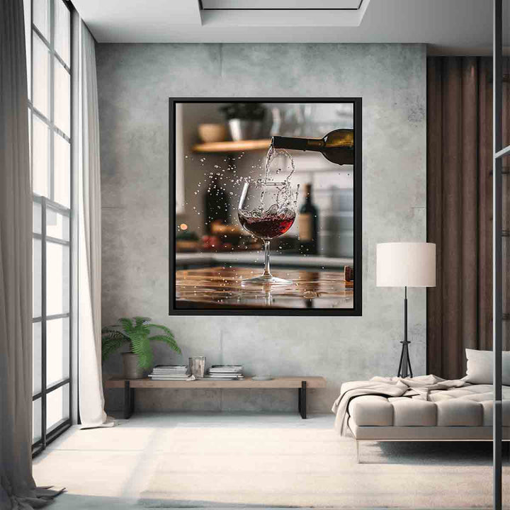 Red Wine  Art Print