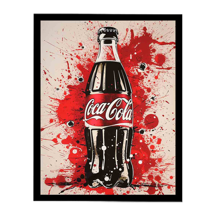 Coca Cola  Art canvas Print