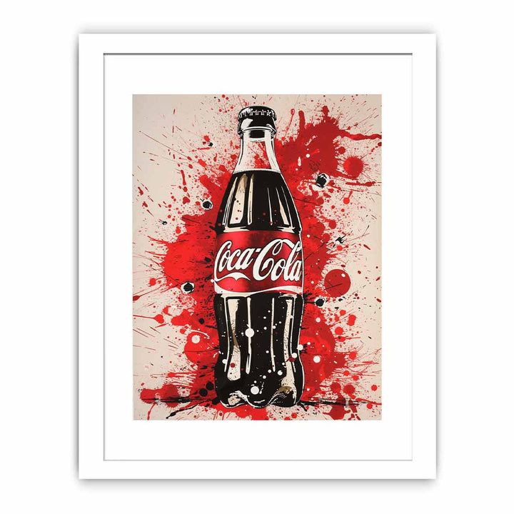 Coca Cola  Art framed Print