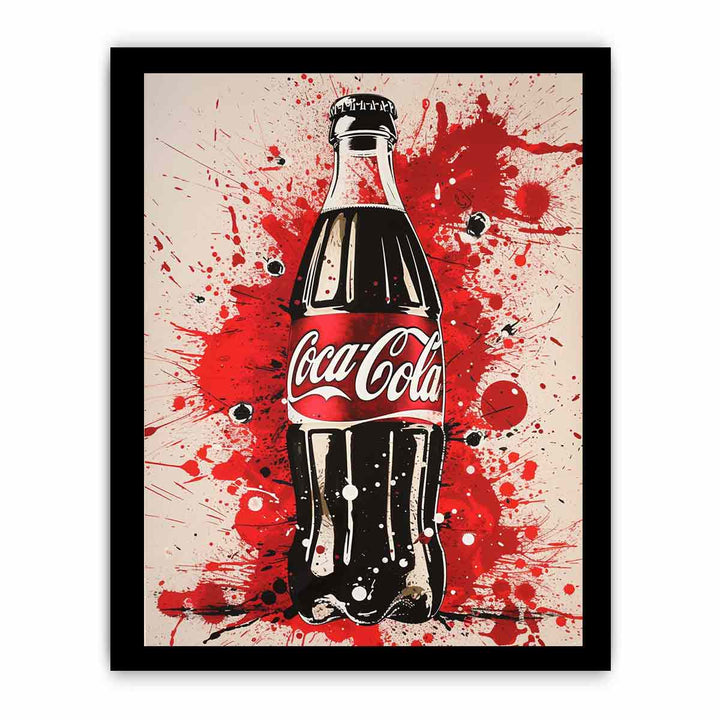 Coca Cola  Art framed Print