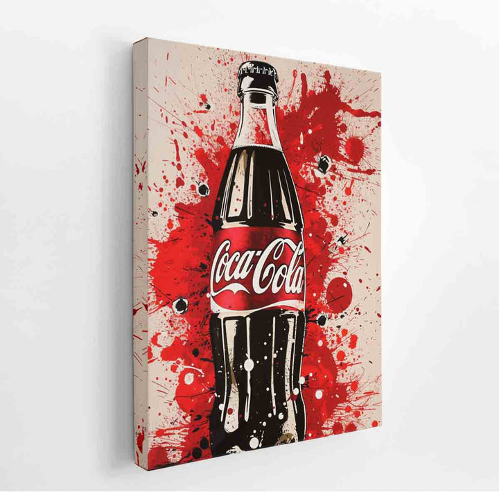 Coca Cola  Art canvas Print