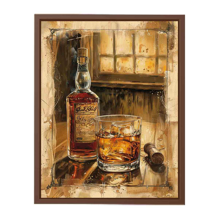 Vintage whiskey Art 2 Painting