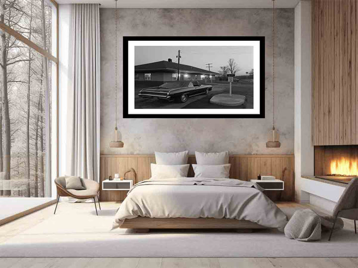 Country Motel   Art Print