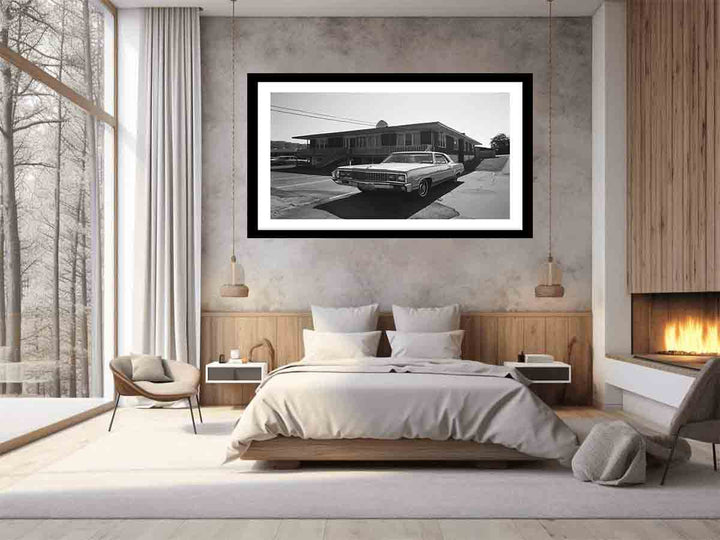 Country Motel Art Print