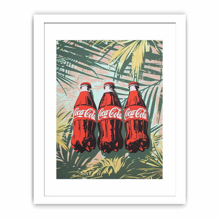 Coke  Painting framed Print
