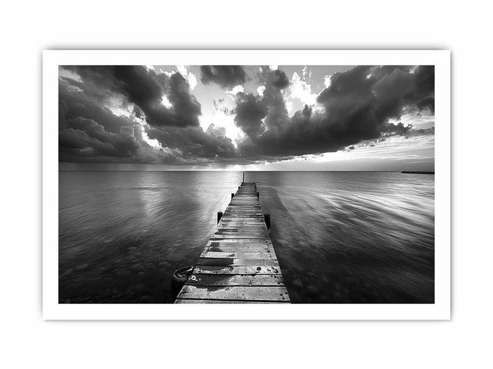 Jetty Road Art framed Print