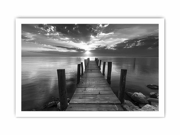 Jetty Frame print framed Print