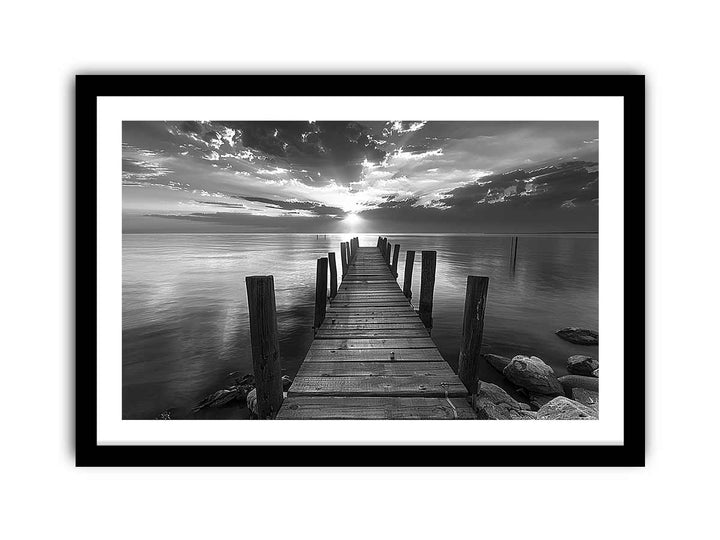 Jetty Frame print framed Print