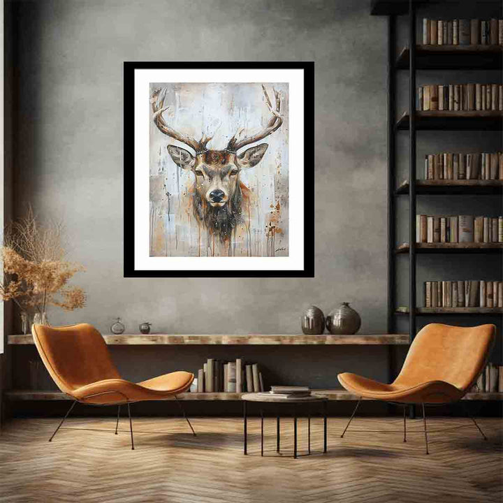 Deer Art Print