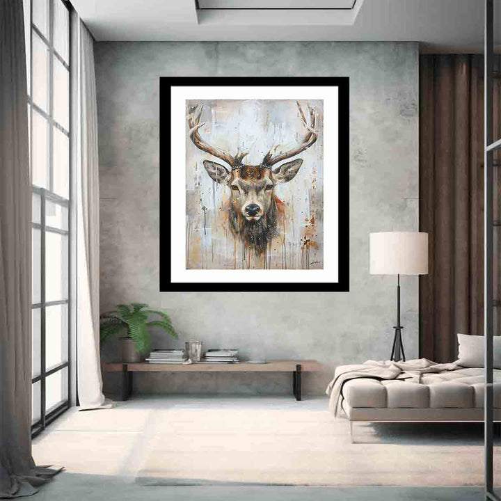 Deer Art Print