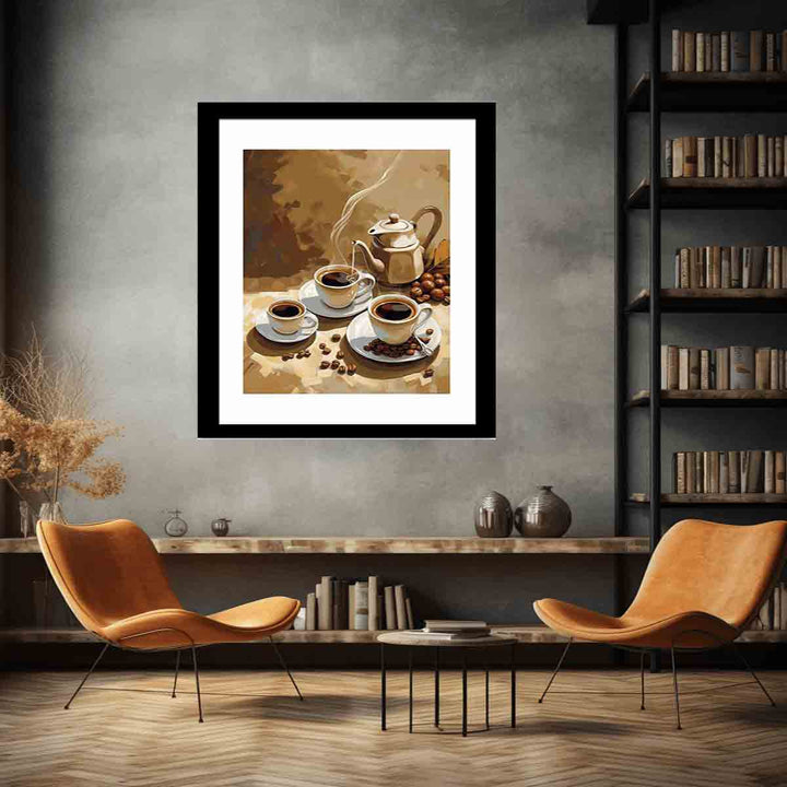 Coffee  Vinatge Art Print