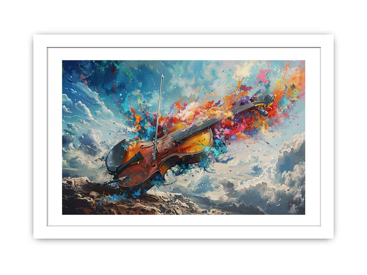 Music Art Print framed Print