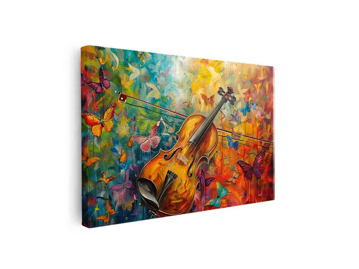 Music Art Painting canvas Print