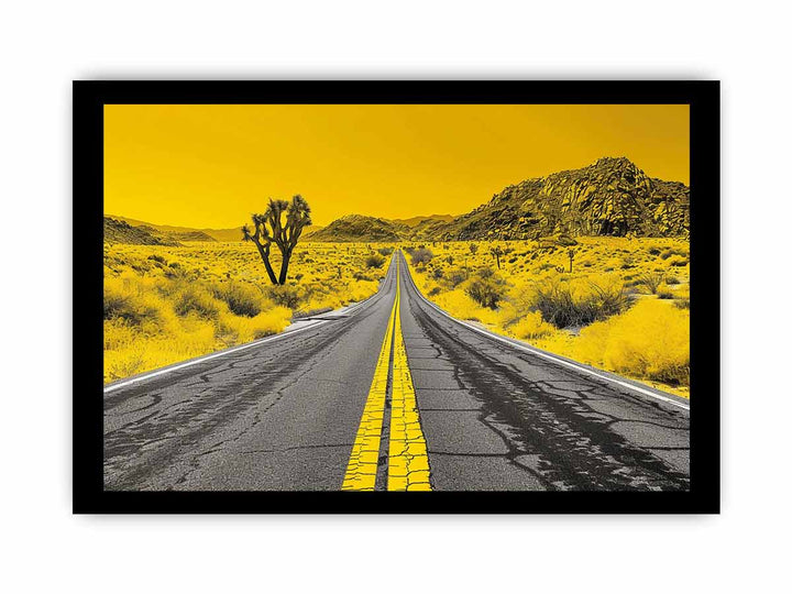 Dream Road  framed Print