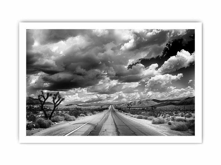 Dream Road Art framed Print