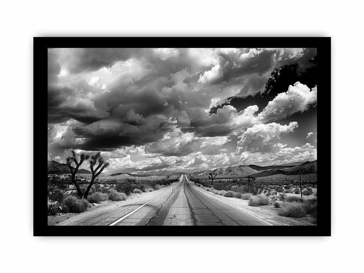 Dream Road Art framed Print