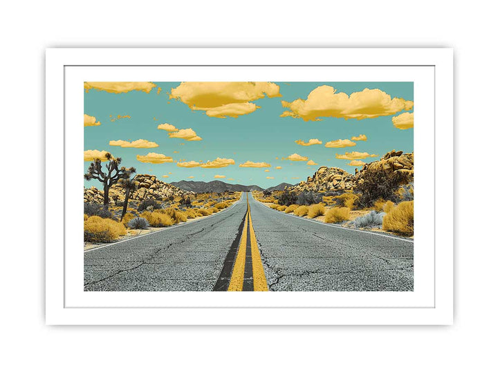 Dream Road   Painting framed Print